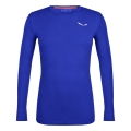 Salewa Functional Underwear Long Sleeve Shirt Zebru Fresh (made from Merino and Tencel) electric blue Men